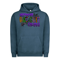 Pigment Midnight Navy almost bat shit crayz Urban Hoodie - SublimationCraftShop