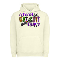 Pigment Pistachio almost bat shit crayz Urban Hoodie - SublimationCraftShop