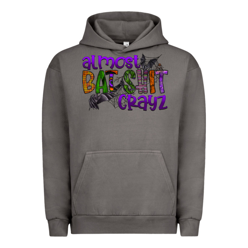 Almost Bat Shit Crayz Urban Hoodie by SublimationCraftShop | Teevron