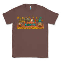 Chestnut hello pumpkin season libbey glass Classic Tee - BundleAndBundleShop