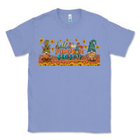 Colony Blue hello pumpkin season libbey glass Classic Tee - BundleAndBundleShop