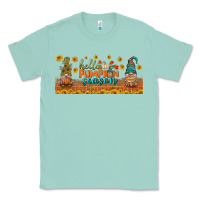 Seafoam hello pumpkin season libbey glass Classic Tee - BundleAndBundleShop