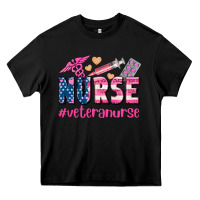 Black veteran nurse Heavy Core Tee - AdoDesignShop