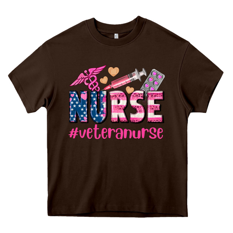 Veteran Nurse Heavy Core Tee by AdoDesignShop | Teevron