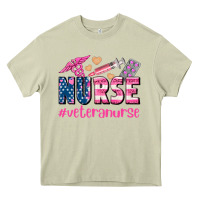 Mossy veteran nurse Heavy Core Tee - AdoDesignShop