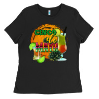 Black Cinco De Mayo Ladies Tee - Jasminsmagicworld