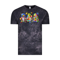 Cloud Black autism gnomes Vintage Tee - LillyAllenDesigns