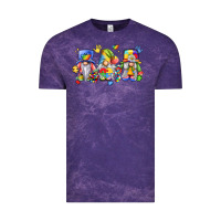 Cloud Purple autism gnomes Vintage Tee - LillyAllenDesigns