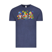 Vintage Denim autism gnomes Vintage Tee - LillyAllenDesigns