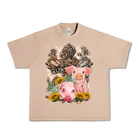 Burro Western Pigs with Crosses Urban Heavy Tee - LillyAllenDesigns
