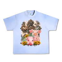 Grape Ice Western Pigs with Crosses Urban Heavy Tee - LillyAllenDesigns