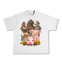 Lunar Rock Western Pigs with Crosses Urban Heavy Tee - LillyAllenDesigns