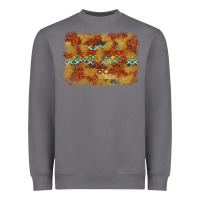 Storm Aztec Background Pattern Western Heavyweight Sweatshirt - texasbilliewilder