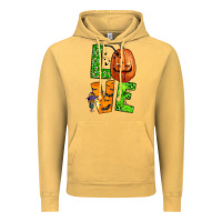 Vintage Mustard love halloween Vintage Hoodie - BundleAndBundleShop