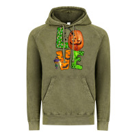 Vintage Olive love halloween Vintage Hoodie - BundleAndBundleShop