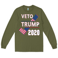 Veto Trump 2020 Long Sleeve Tee | Teevron