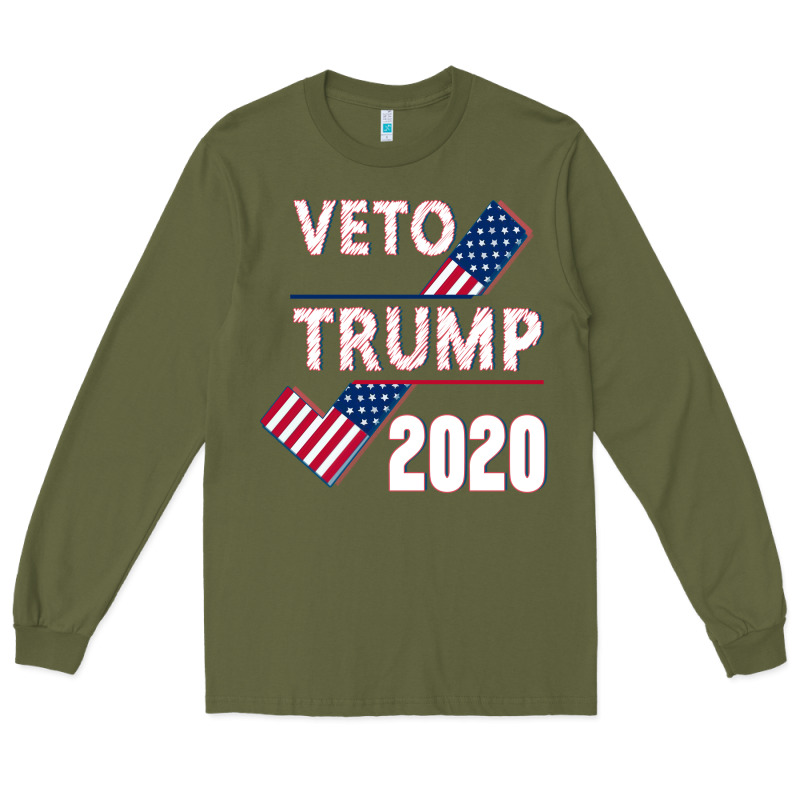 Veto Trump 2020 Long Sleeve Tee by Bettercallsaul | Teevron