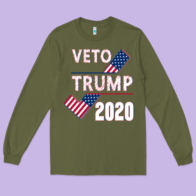 Veto Trump 2020 Long Sleeve Tee Designed By Bettercallsaul