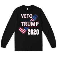 Black Veto Trump 2020 Long Sleeve Tee - Bettercallsaul