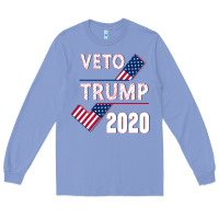 Colony Blue Veto Trump 2020 Long Sleeve Tee - Bettercallsaul