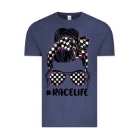 Vintage Denim race life Vintage Tee - JahusDesignShop