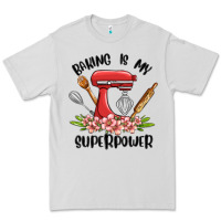 Dove Grey baking is my superpower malia Premium Tee - MaliasSmallBusiness