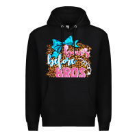 Black bows before bros olivia Premium Hoodie - OliviaCreatesArt