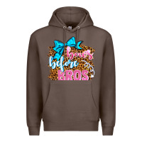 Coffee bows before bros olivia Premium Hoodie - OliviaCreatesArt