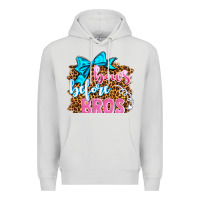 Dove Grey bows before bros olivia Premium Hoodie - OliviaCreatesArt