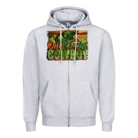 Heather Grey One lucky Cowboy St. Patrick's Day Zipper Hoodie - CowGirlArtShop