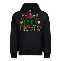 Black fiesta Urban Hoodie - CowhideDigitalArt