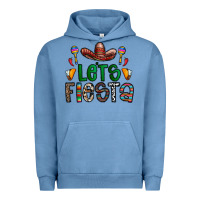 Pigment Pebble Blue fiesta Urban Hoodie - CowhideDigitalArt