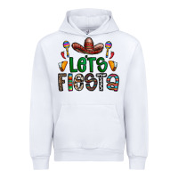 White fiesta Urban Hoodie - CowhideDigitalArt