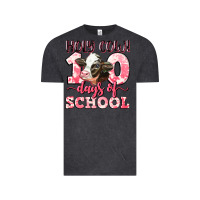 Vintage Black holy cow 100 days of school Vintage Tee - LillyAllenDesigns