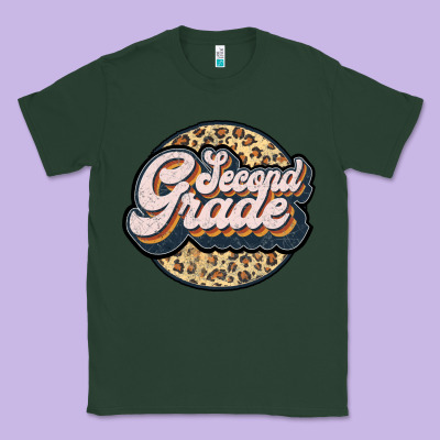 Second Grade Classic Tee Designed By Jahusdesignshop