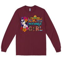 Burgundy My first cinco de mayo Long Sleeve Tee - RanaPortraitStore