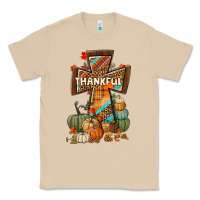Mushroom thankful fall cross Classic Tee - BundleAndBundleShop