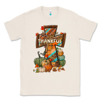 Natural thankful fall cross Classic Tee - BundleAndBundleShop