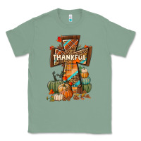 Sage thankful fall cross Classic Tee - BundleAndBundleShop