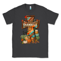 Smoke thankful fall cross Classic Tee - BundleAndBundleShop