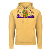 Vintage Mustard love halloween  libbey glass Vintage Hoodie - BundleAndBundleShop