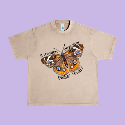 If Creation Sings Your Praises So Will I Urban Heavy Tee Designed By Lillyallendesigns