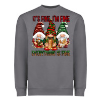 Storm It's fine i'm fine everything is fine Heavyweight Sweatshirt - NancyCooperArtShop