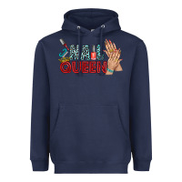Navy nail queen bbs Heavyweight Hoodie - BundleAndBundleShop