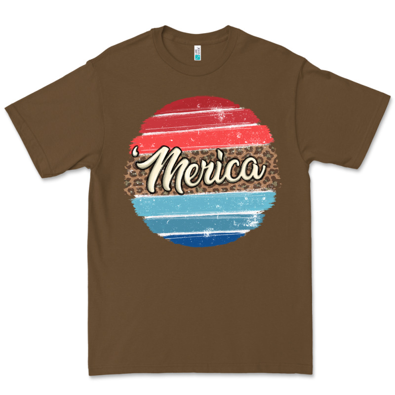 Leopard Merica Premium Tee by MaliasSmallBusiness | Teevron
