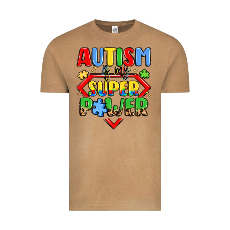 Autism Is My Superpower Vintage Tee by LillyAllenDesigns | Teevron