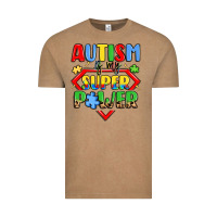 Vintage Coffee autism is my superpower Vintage Tee - LillyAllenDesigns