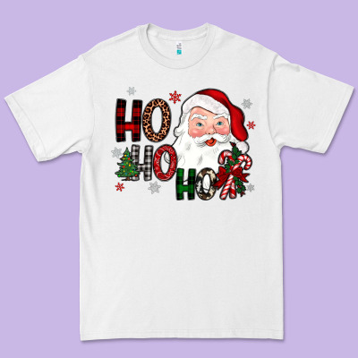 Ho Ho Ho Premium Tee Designed By Jahusdesignshop