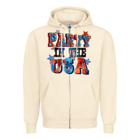 Sandshell Party in the usa 4th of july Zipper Hoodie - CowGirlArtShop