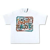 White Not perfect just forgiven Urban Heavy Tee - LillyAllenDesigns